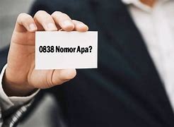 0838 Nomor Apa